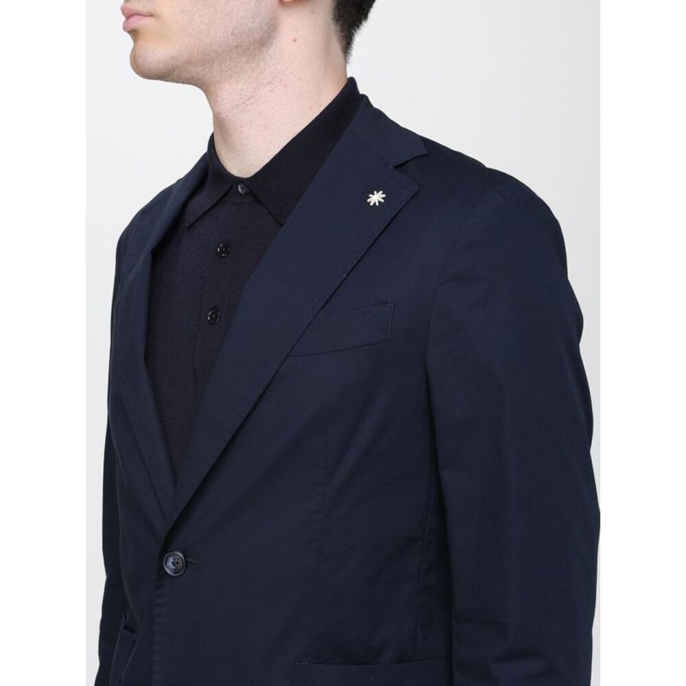 Manuel Ritz Jacket Men Blue - Picture 4 of 4